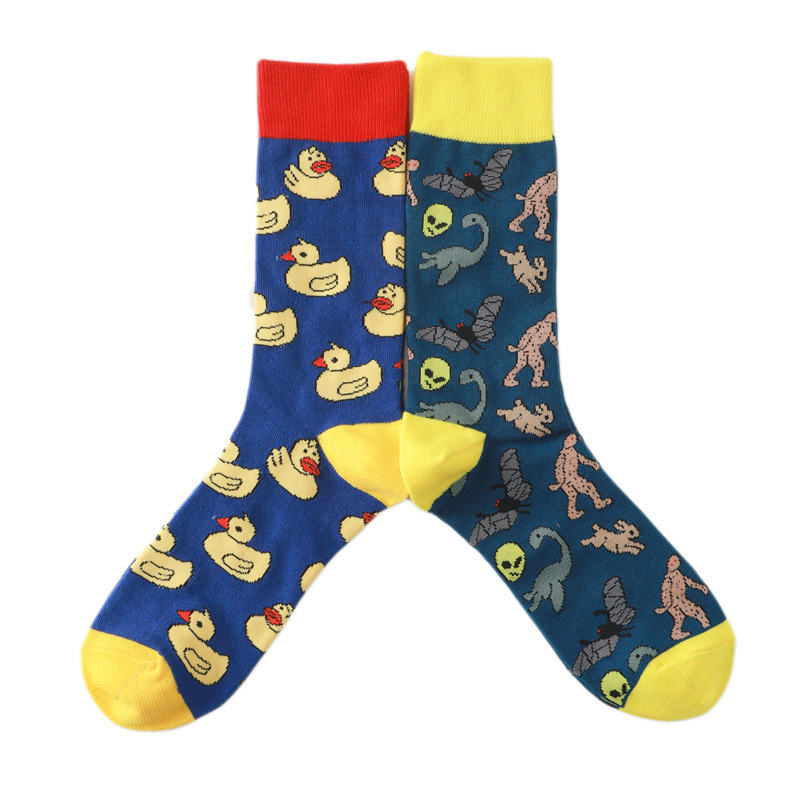 65g Weight Socks Classification Socks Lingerie Type Cotton (more than 50%) Fabric Type A Pair Quantity Casual, Daily Occasion Animal, Color Block Pattern All Seasons Season Unisex Gender Casual, Cartoon Style Style A Pair Casual Cartoon Style Unisex Animal Color Block Cotton (more Than 50%) Crew Socks 9