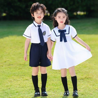 幼儿园园服英伦风舞蹈合唱演出服小学生校服毕业季六一运动会班服