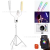 BH40C full color flexible bracket eyelash lamp