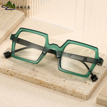 个性另类正方型框老花镜 一件代发高清A片多色框老人老光镜阅读镜