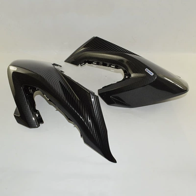 Suitable for Yamaha Tracer 900 GT 2018-2020 left and right side fuel tank panels, outer shell side panels (Motorcycle frame) - carbon-color-water-transfer-printing