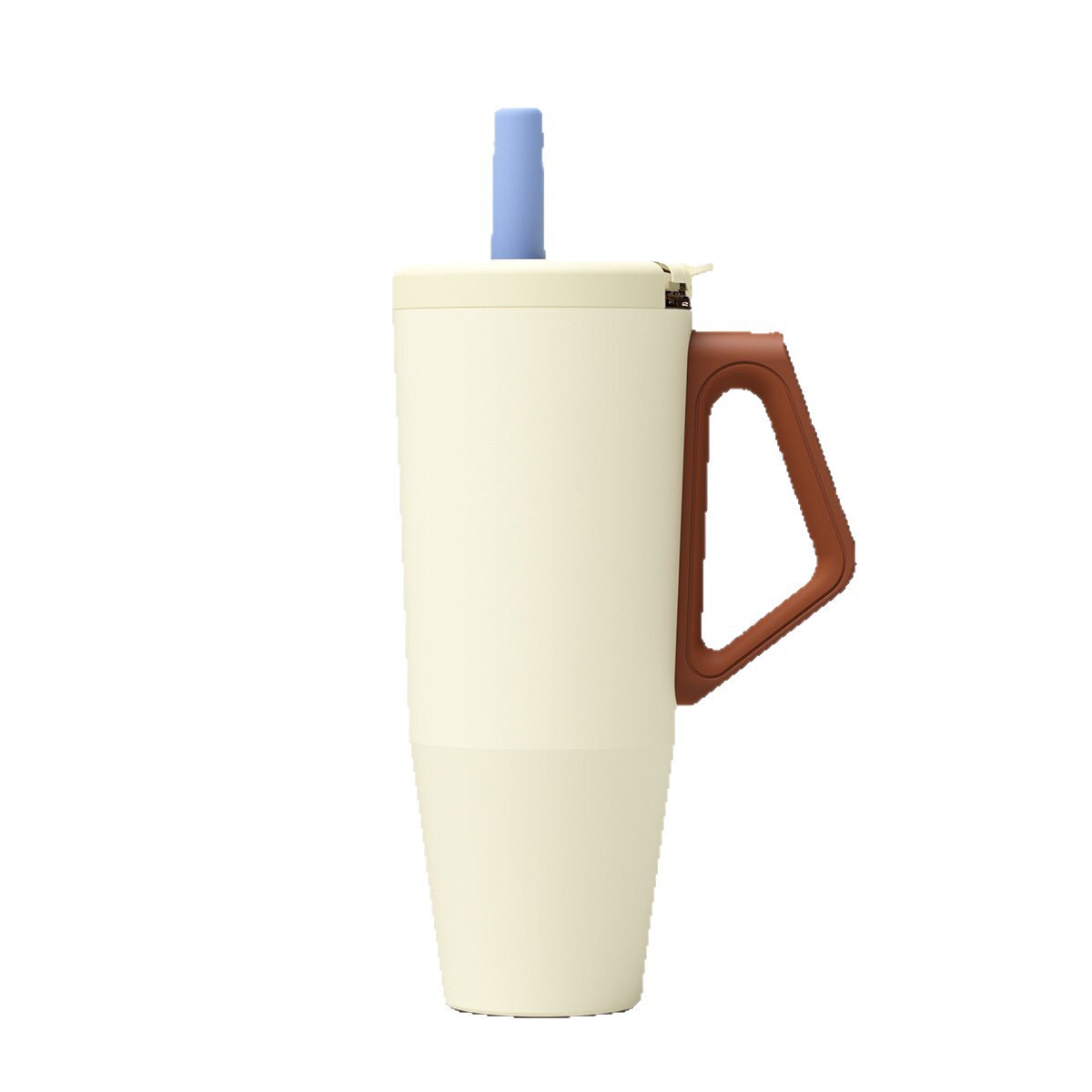 대용량 손잡이 빨대 텀블러 1100ml 스테인리스 보온 보냉컵