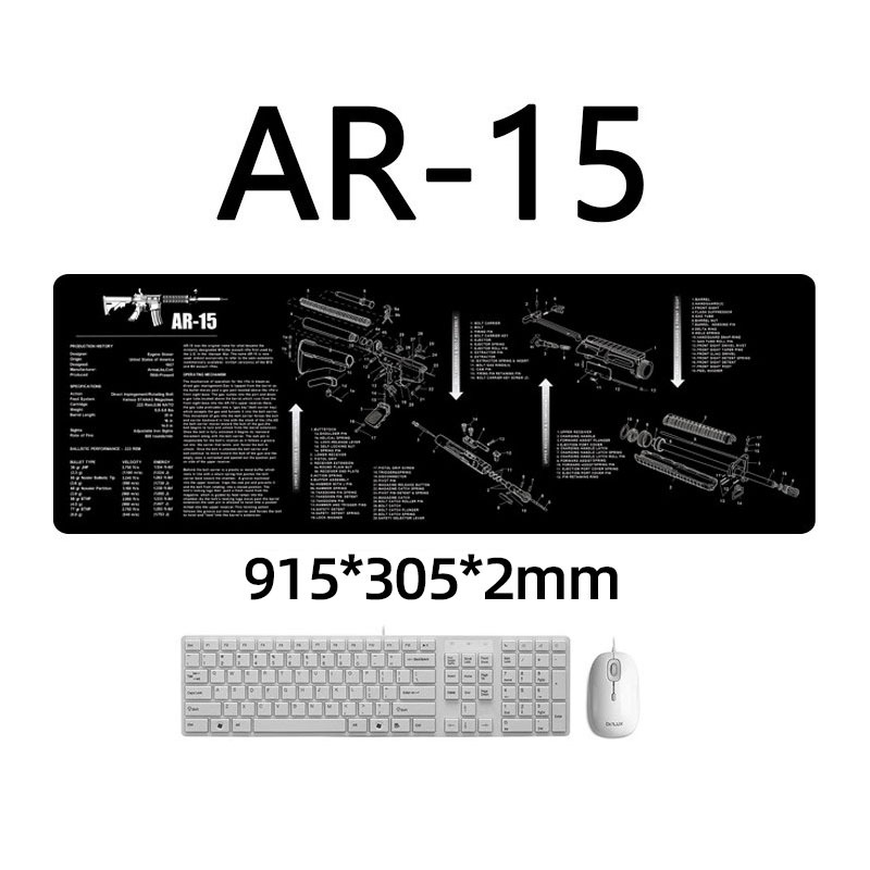 Cruz-frontera ratón pad wristband de dibujos animados de gran tamaño femenino niños e-sports juego teclado pad Oficina computadora escritorio al por mayor