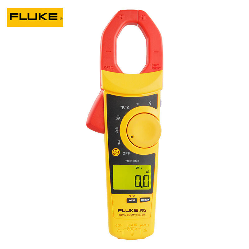 福禄克902FC钳形万用表F902/CN真有效值多功能手持数字钳型表