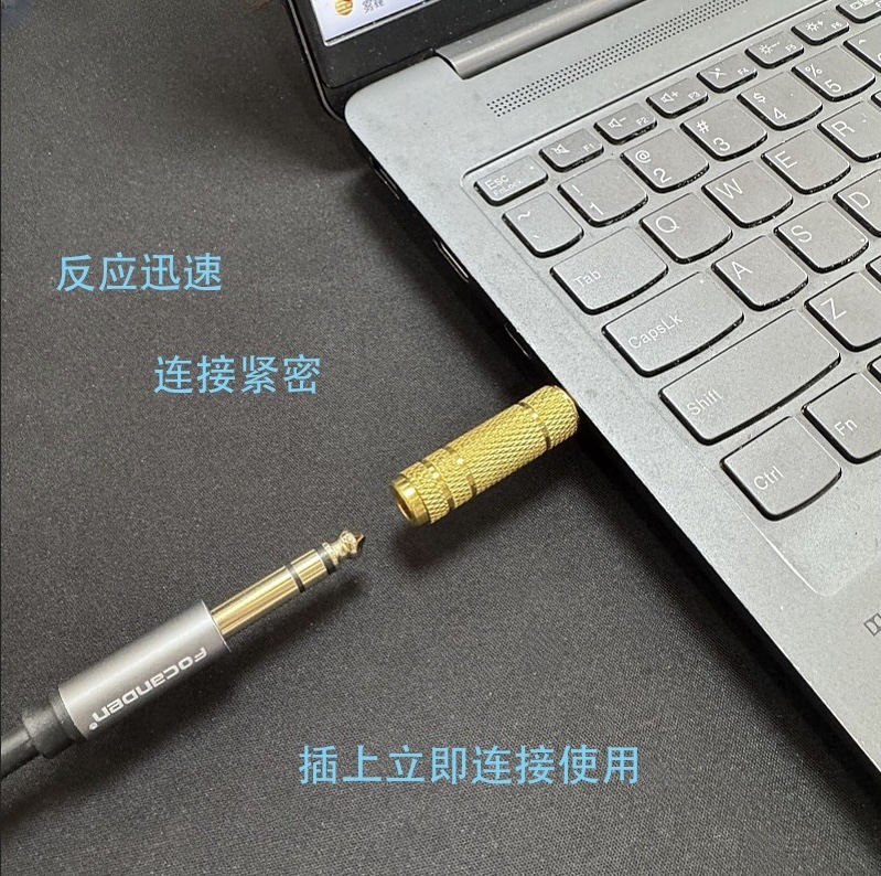 Dc 3.5ステレオ公転6.35ステレオメス6.5ギター楽器オーディオビデオアダプタを供給します。
