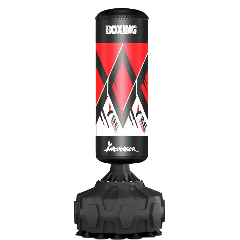 Bolsa de arena de boxeo doméstica vertical Sanda tumbler bolsa de arena para adultos entrenamiento de boxeo entrenador de boxeo infantil image 9