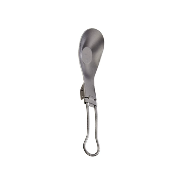 Pure titanium ingot spoon