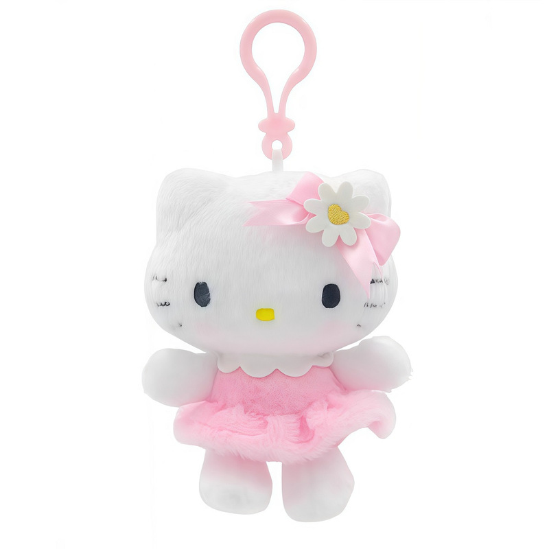 正版授权三丽鸥花卉系列HelloKitty库洛米美乐蒂毛绒公仔挂件玩偶|undefined