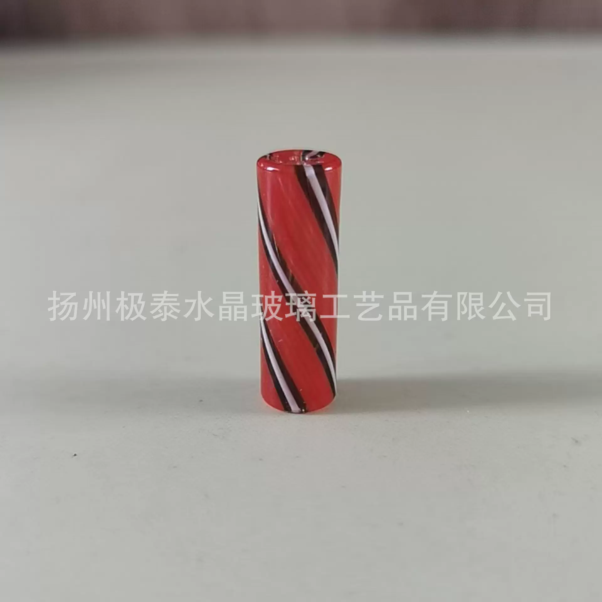 加工批发彩色条纹透明多孔7孔8孔9孔螺纹玻璃烟嘴