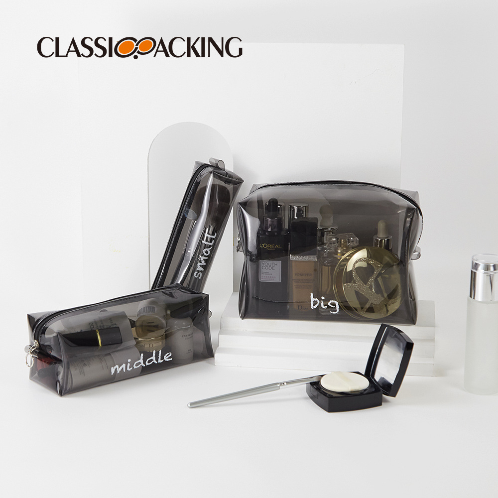 Bolsa de cosméticos simple y de gran capacidad Bolsa de lavado de ins impermeable portátil de viaje Bolsa de almacenamiento de maquillaje de celebridades de Internet con logotipo