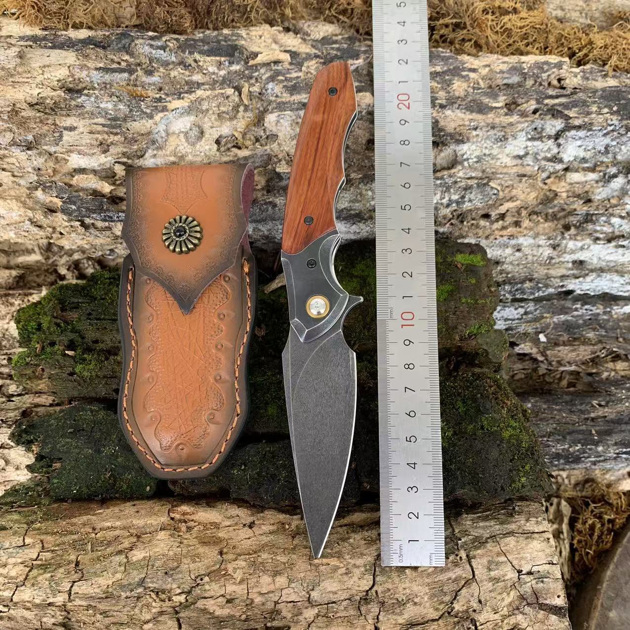 跨境外贸热销便携折叠刀户外刀多功能刀野营生存刀水果刀求生刀具