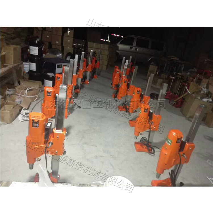 机场跑道混凝土钻孔设备 建筑工程金刚石水钻机 土建质检取芯机