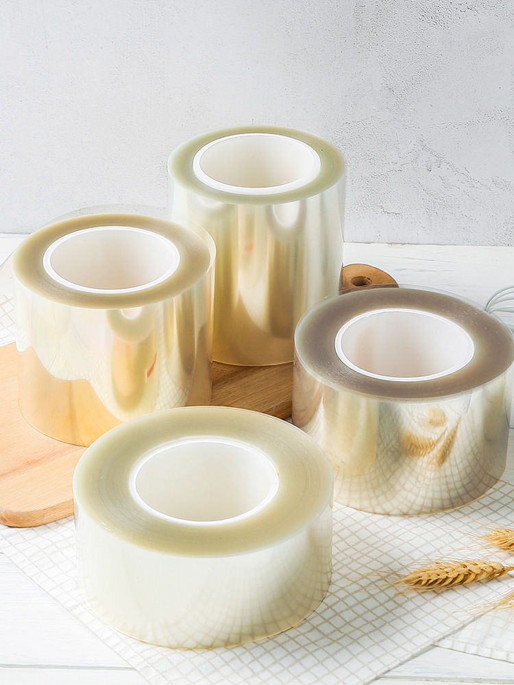 El borde del pastel grueso, el borde transparente, el borde blando, el borde 10 / 8cm de ancho, la decoración del pastel de cumpleaños.