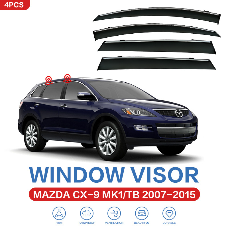 Suitable for MAZDA CX-9 rain shield rearview mirror rain eyebrow MAZDA CX-9 TB TC Window visor