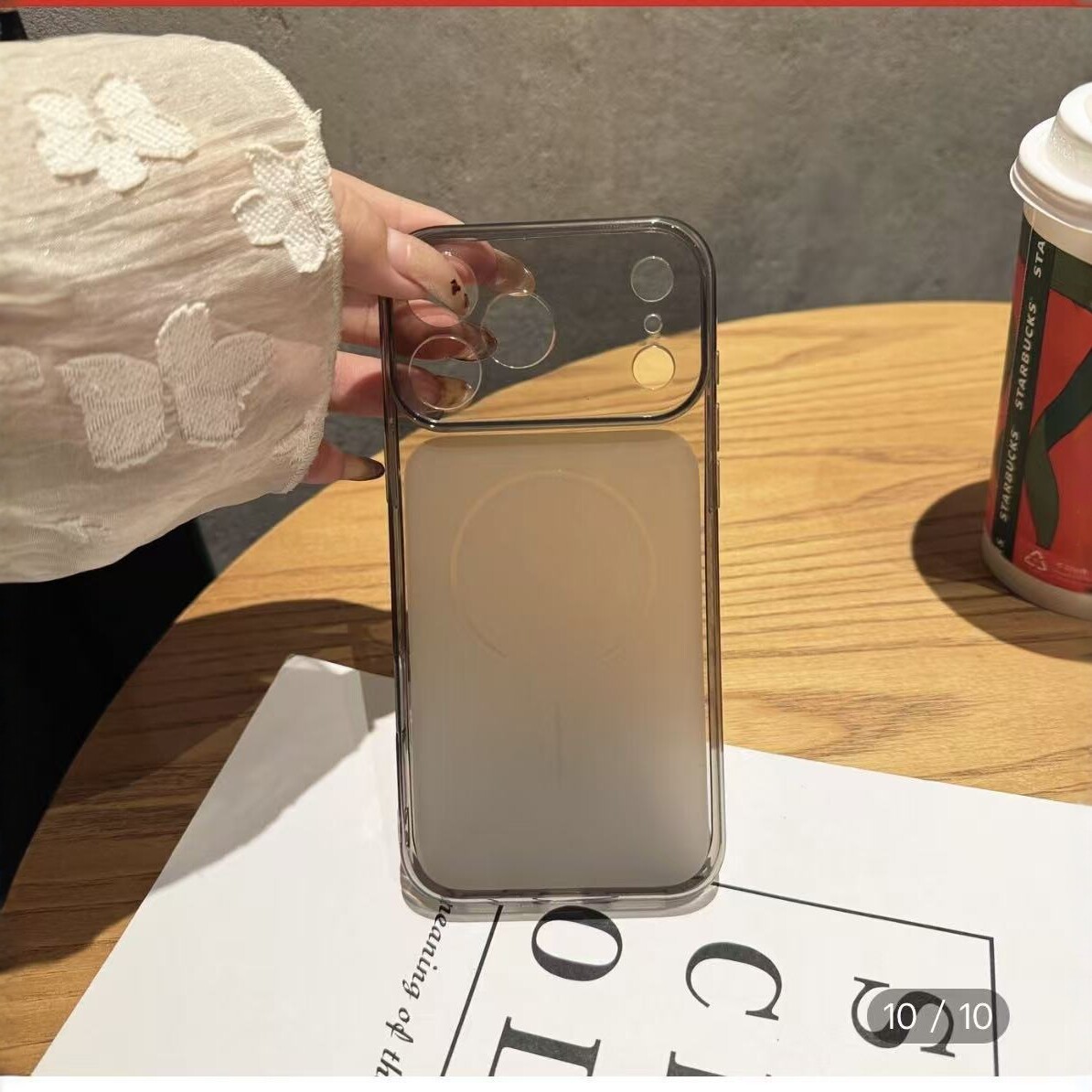 Funda Protectora para Celular iPhone 17 Pro Max y 16 de Silicona Antigolpes Mate