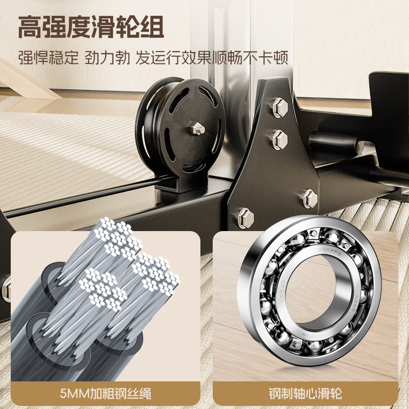 Máquina Smith, dispositivo de entrenamiento integral, combinación multifuncional, soporte de press para pájaros domésticos, equipo de fitness, marco de pórtico para sentadillas