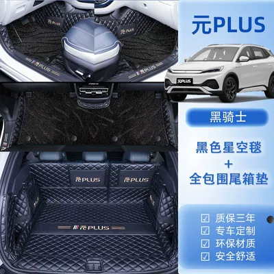 Universal Foot Pad — Surrounding GM 24 Electric Cars - package-b-original-car-black-knight-black-starry-sky-blanket-tail-box-all-inclusive-model-22-24-bydyuan-plus