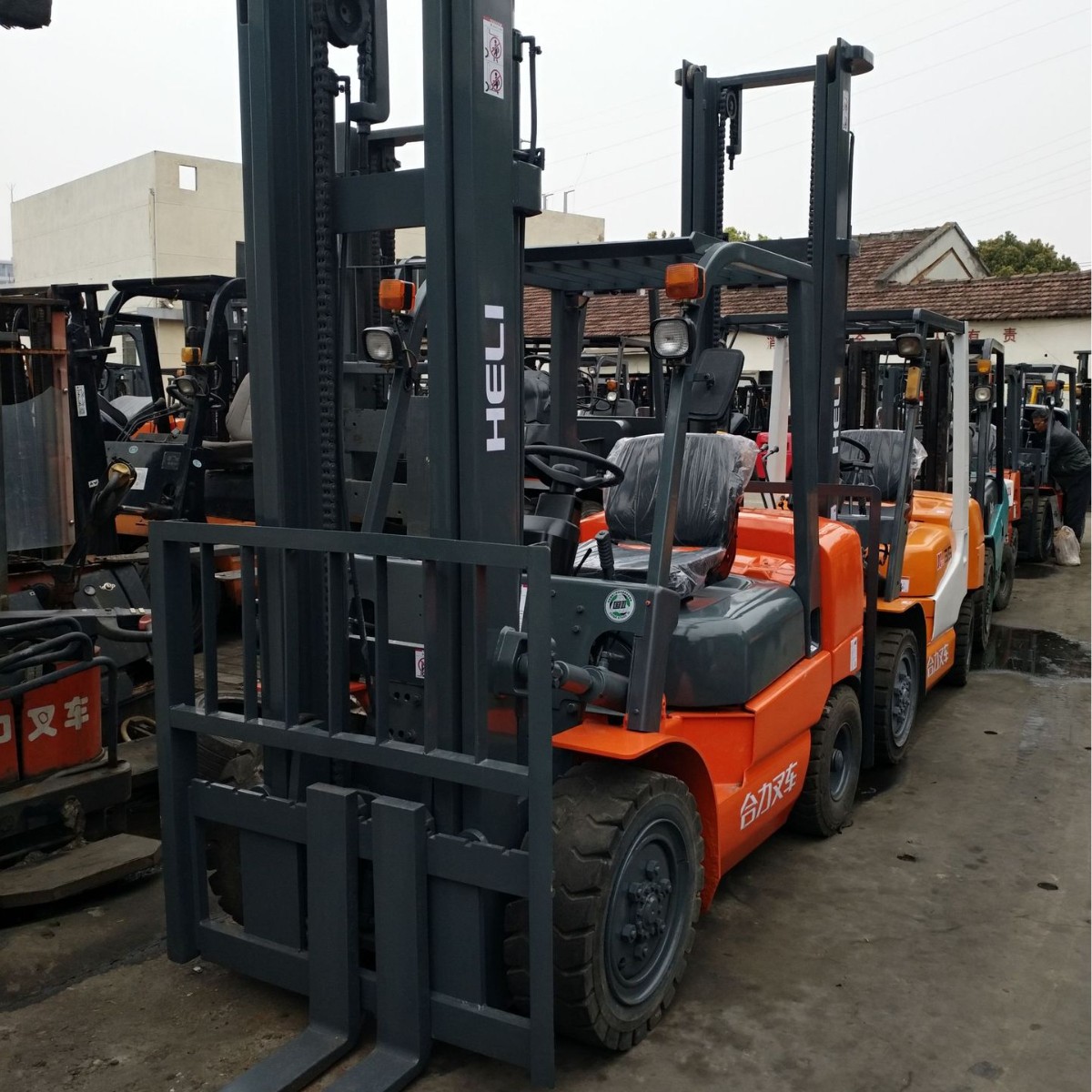 上海出售3吨3.5吨叉车 合力2手内燃叉车 升高4米3.5吨物流装卸车