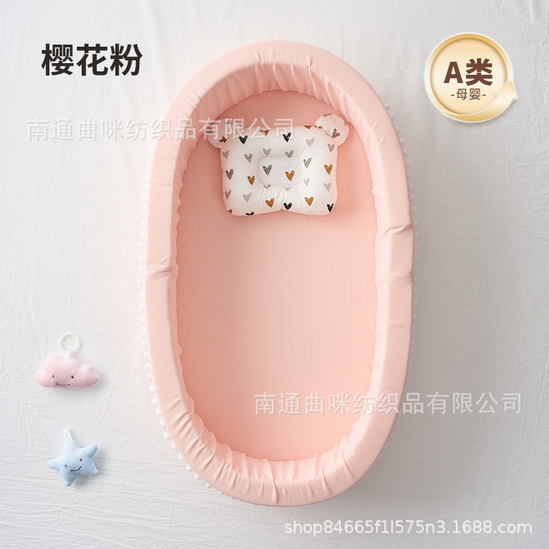 Cama portátil transfronteriza de nuevo modelo para cambiar pañales, extraíble y lavable, plegable, cama biónica para cambiar pañales