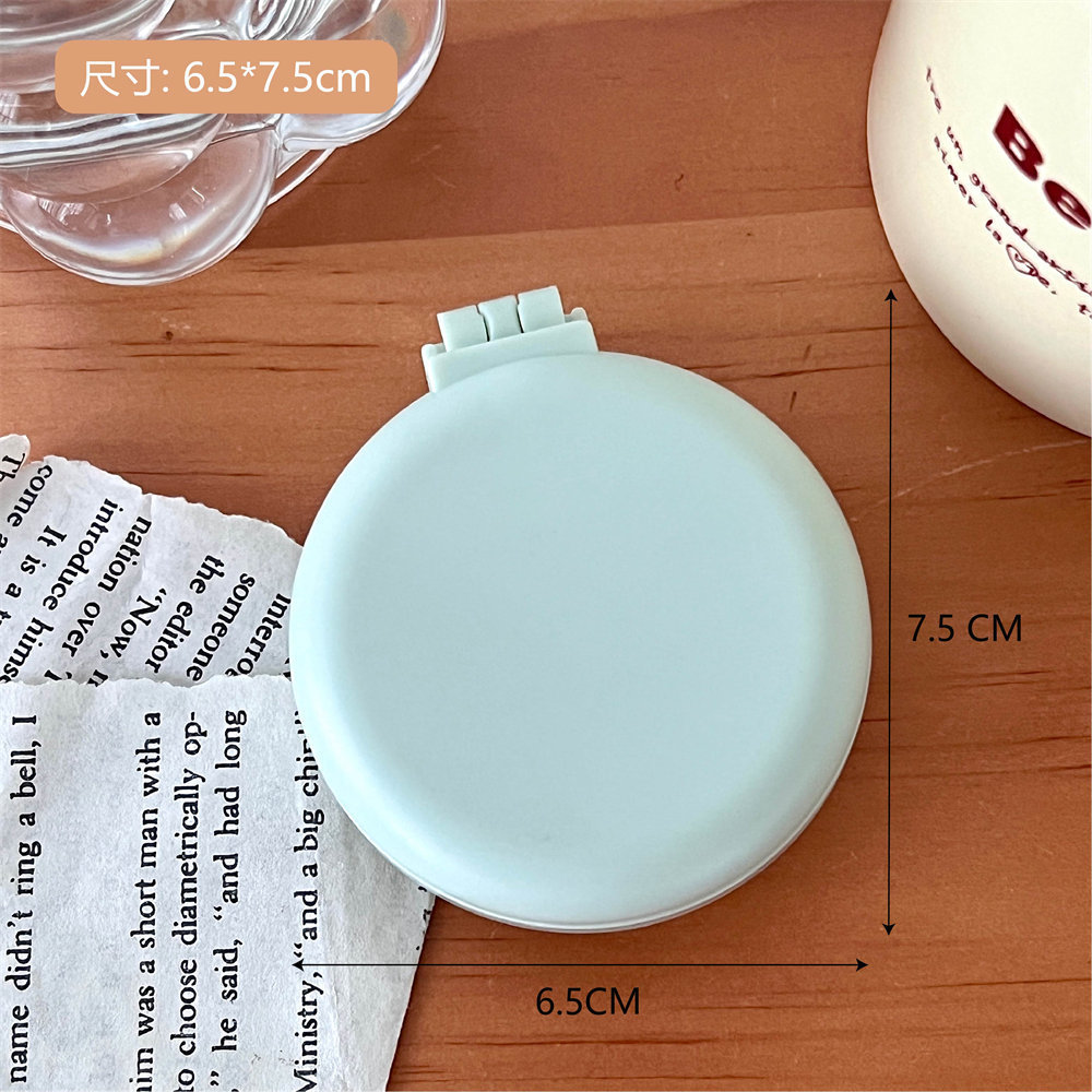 Estilo coreano INS de dibujos animados lindo suave lindo espejo integrado mini portátil peine airbag cojín de aire peine masaje peine