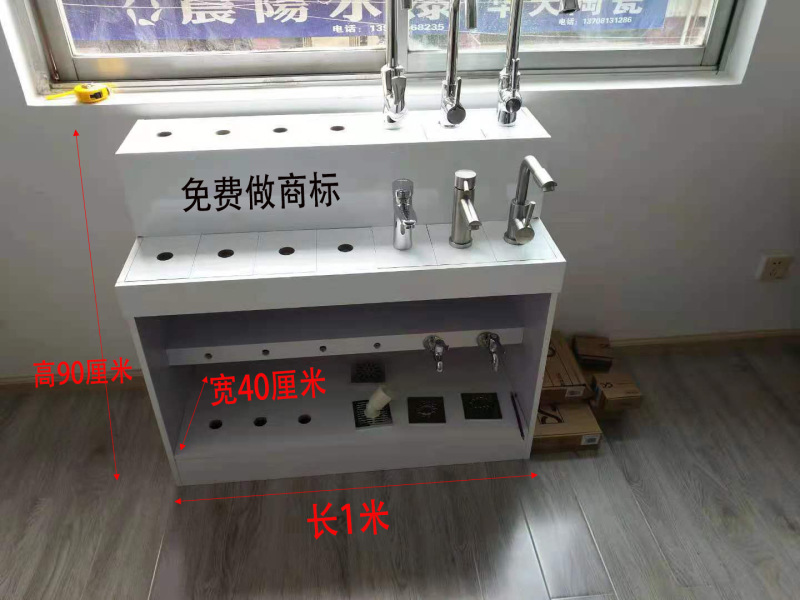 水龙头展架地漏展示柜角阀花洒马桶展台多功能样品展示架龙头|undefined