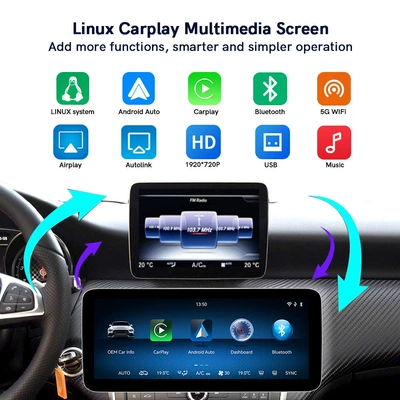 Suitable for Mercedes-Benz GLK Car display