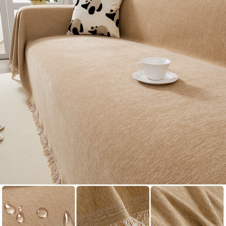 2023 nueva espiga sofá toalla cubierta de tela sofá cojín cuatro estaciones universal de alto grado cubierta completa doble cubierta manta