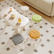 沙发凳茶几客厅凳子滑轮矮凳干活移动懒人凳万向轮小凳子久坐不累