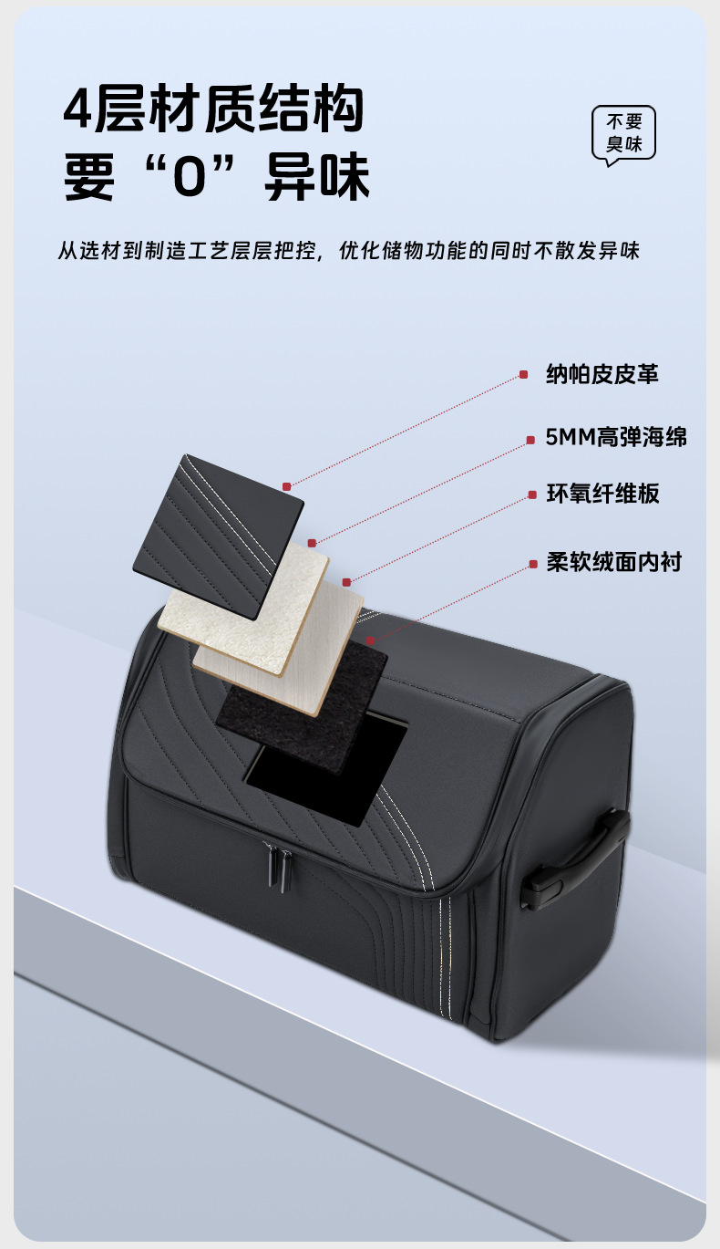 Suitable for Bmw Car Trunk Storage Box Amazon Folding Trunk Storage Box Car Storage Box