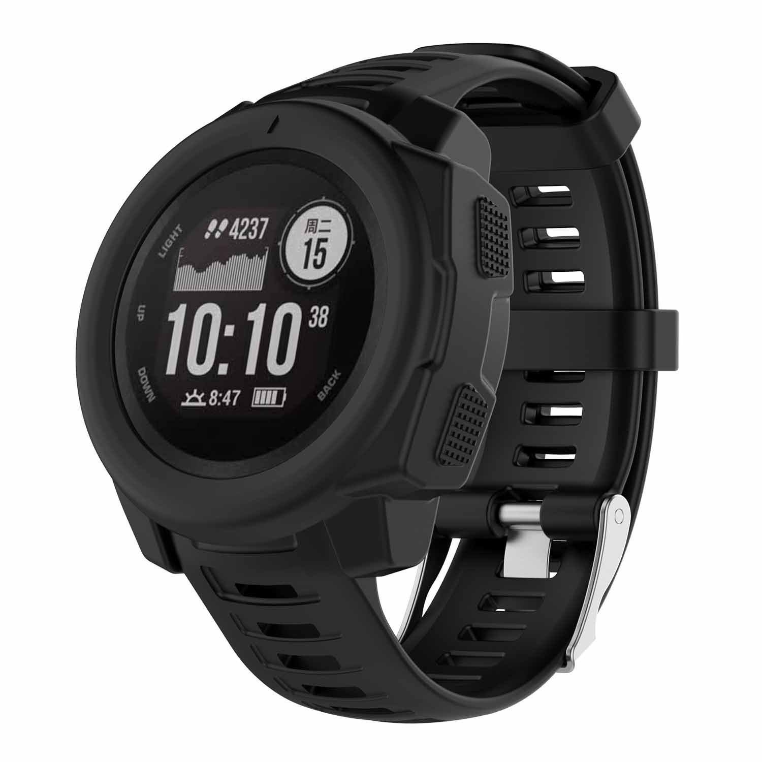 Aplicable Jiaming instinto ESPORT instinto funda protectora de silicona Garmin instinto reloj caso