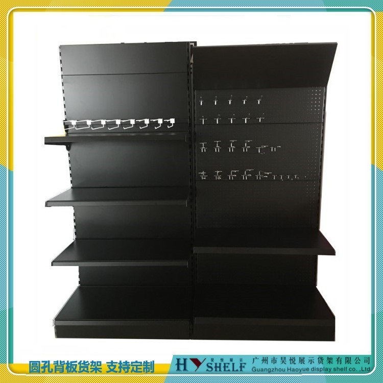 五金手电动工具孔背洞洞板渔具水族店饰品袜子贴纸磨片机配件货架