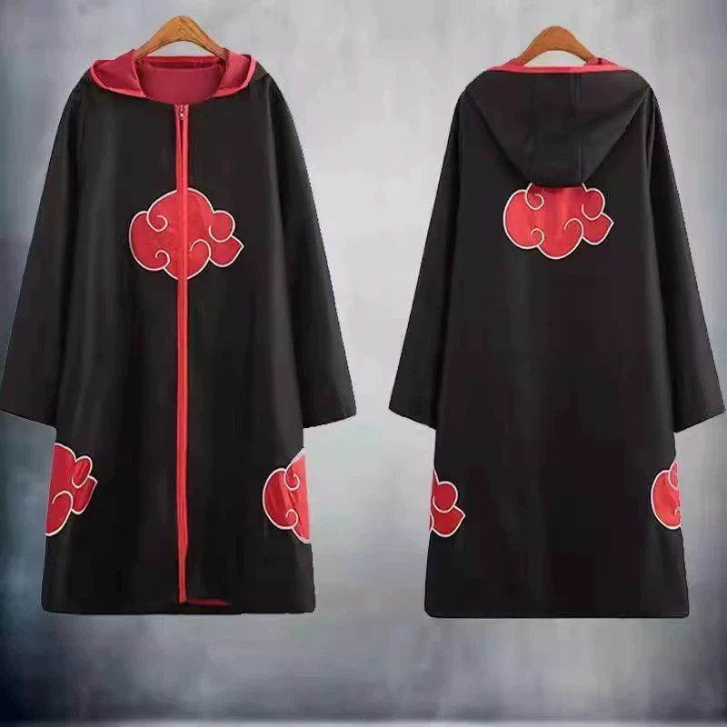 Naruto, trench coat with hood, cosplay