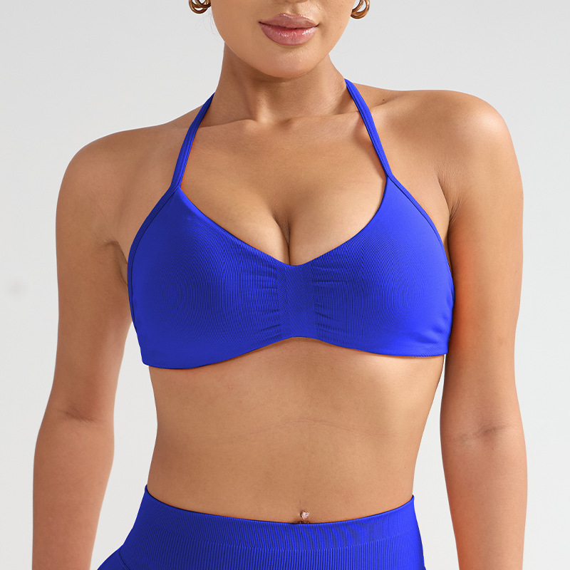 Blue [halter neck short style]
