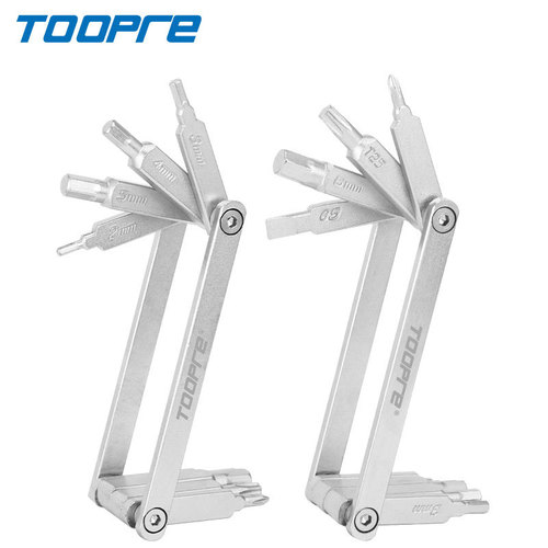 TOOPRE bicycle repair tools mountain bike multifunctional repair and disassembly set hexagonal screwdriver wrench