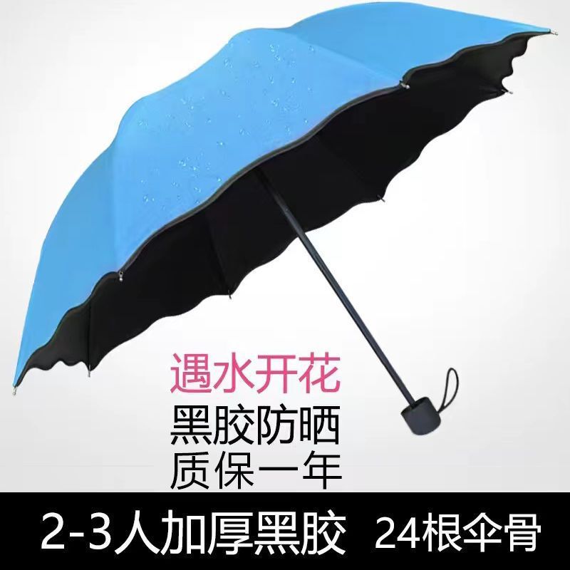 手動で水に出会って晴れた傘を咲かせます。|undefined