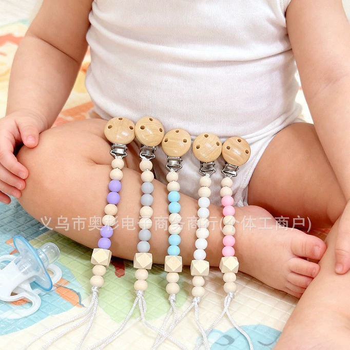 Спот быстрый! Натуральный экологически чистый деревянный зажим для соски безопасен и нетоксичен