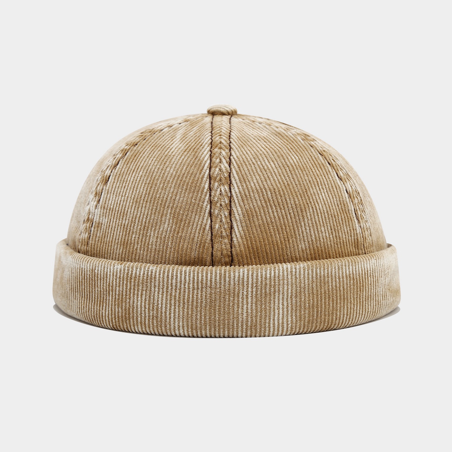 Sombrero de piel de melón retro japonés de invierno y otoño marca de moda para hombres y mujeres hacer viejos sombreros elegante sin bordes simple sombrero de moda
