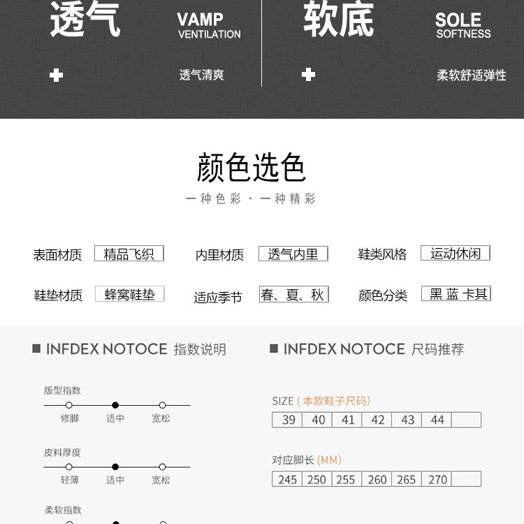 Zapatos para hombres nuevos comercio exterior ocio transfronterizo tendencia ligera transpirable zapatos deportivos para hombres procesamiento personalizado