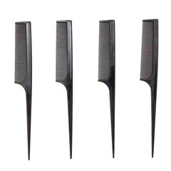Manufacturer Direct Sale Professional Hair and Beauty Tools Plastic Pointed Tail Comb Salon Styling Distributor Hair Distribution Comb Wholesale
