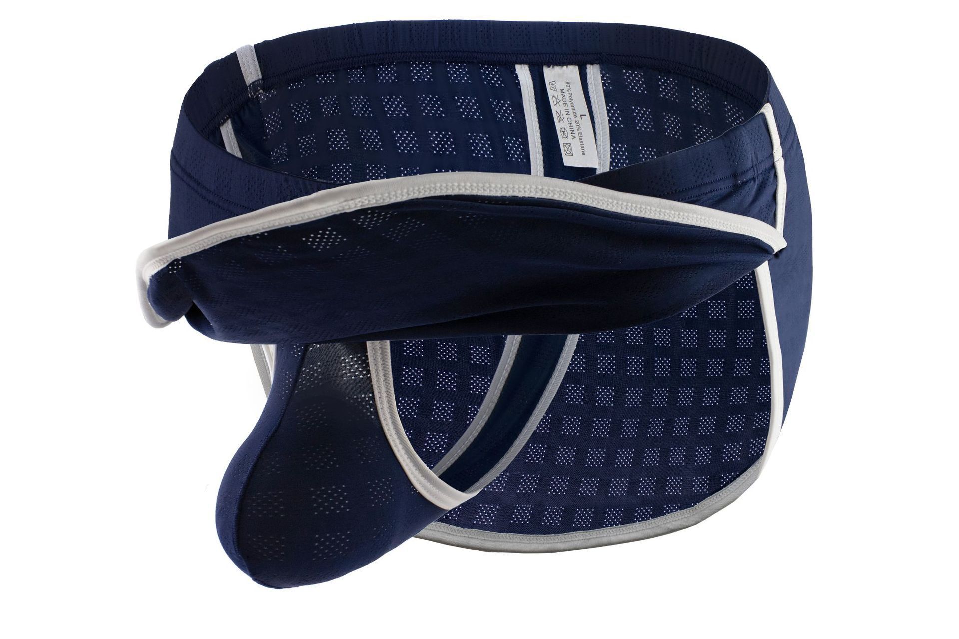 Men's underwear trendy mesh straight-leg pants summer breathable close-fitting comfortable Arrow pants head D3017