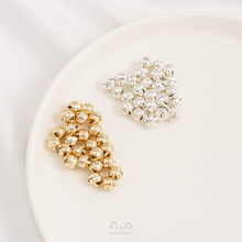 14K����ɫ���F���yɫ�h���ʹſ��ֹ�diy������Ʒ��β�����