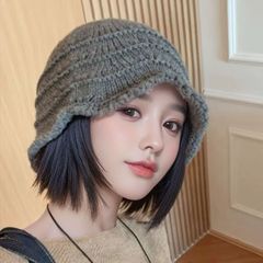 韩系秋冬款～新款秋冬保暖帽子女护耳加厚大头围显脸小包头渔夫帽