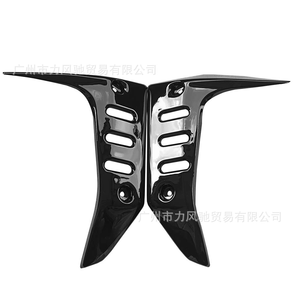 Para Kawasaki Z750 2004 2005 2006 Kit de carenado cubierta lateral del radiador panel placa borde