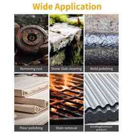 2个颜色：图片色 材质：不锈钢丝 8寸平型钢丝轮 钢丝刷 抛光轮