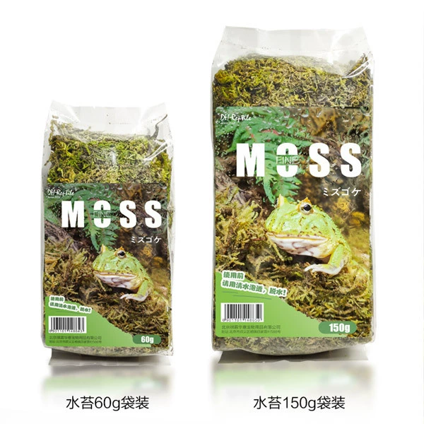 Материал коврика для скалолазания Сухая вода Мох Свежий сухой мох Орхидея Дендробиум Специальная почва Рогатая лягушка Черепаха Материал коврика