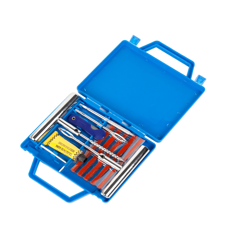 Car Tire Repair Tool Kit, Special Rubber Strips for Vacuum Tires of Electric Vehicles and Motorcycles, Emergency Tire Repair Tool