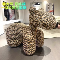 网红小马椅子儿童凳动物造型创意休闲座椅客厅装饰摆件落地送礼物