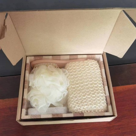 Suministro directo de fábrica en forma de corazón barril caja de regalo de baño suministros de baño regalos de negocios de vacaciones regalo traje de baño