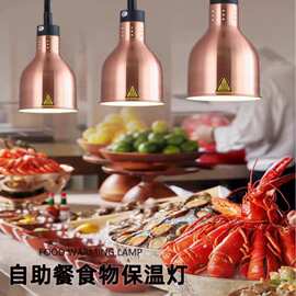 单头挂式食物保温灯超市干货防潮干果加热自助餐食物保温灯暖食灯