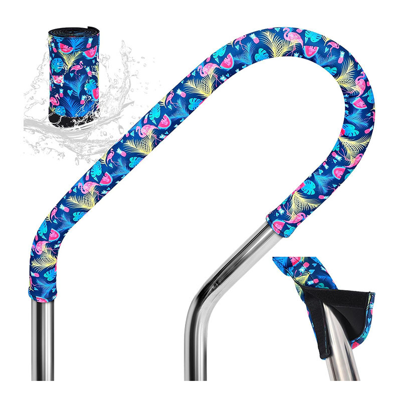 热销游泳池配件 泳池水池温泉不锈钢扶手扶梯 含扶手套